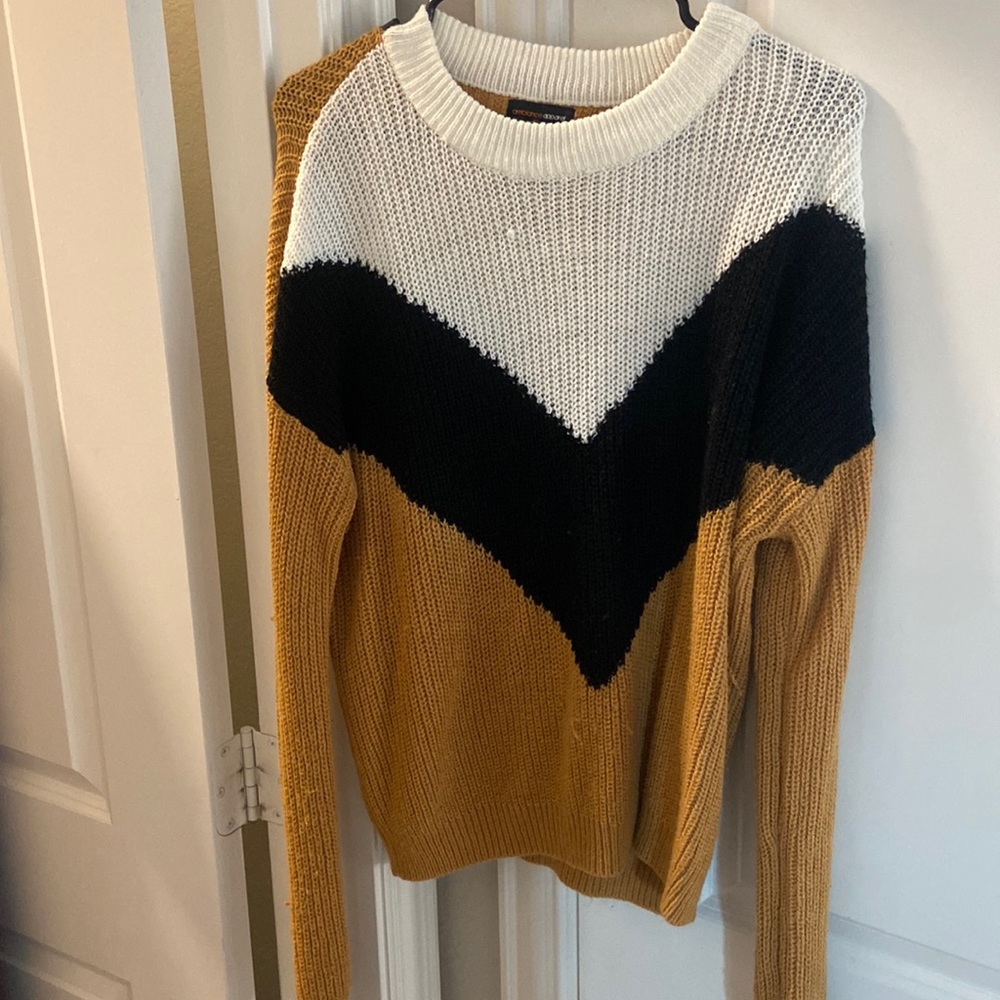 Colorblock sweater